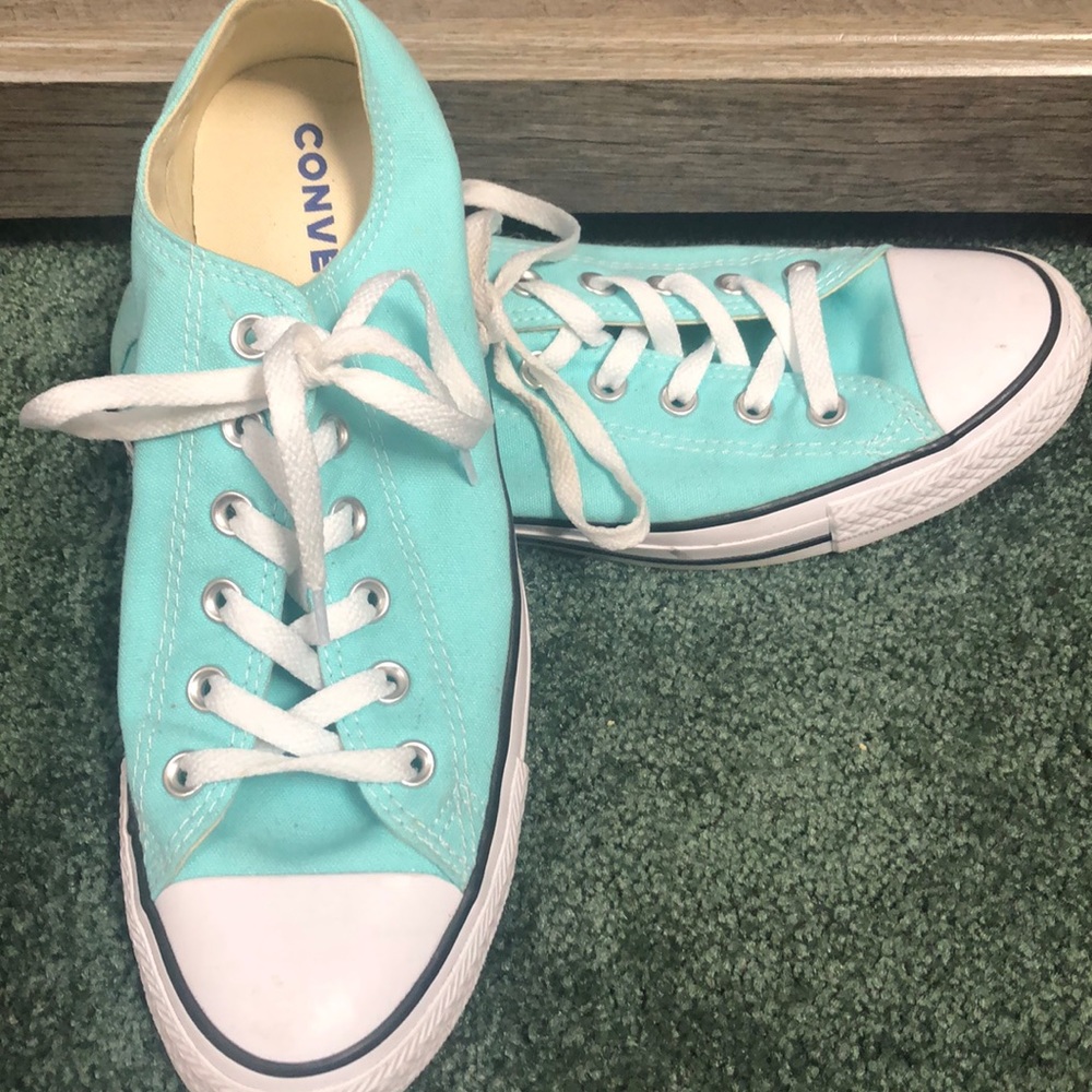 Blue Converse